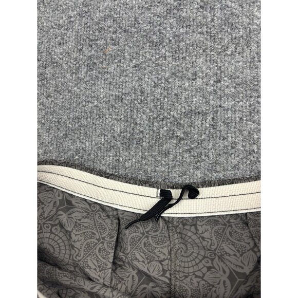 Patagonia Shorts Womens Medium Gray Floral Print Elastic Drawstring Outdoor - Picture 7 of 7